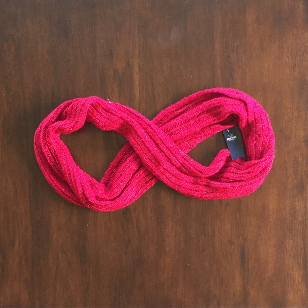 NWT Super Soft Red Infinity Scarf